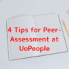 4 Tips for Peer-Assessment at UoPeople